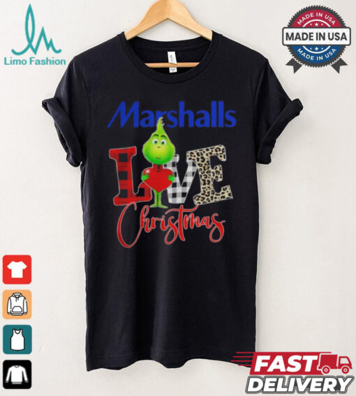 Grinch Love Marshalls Christmas Shirt