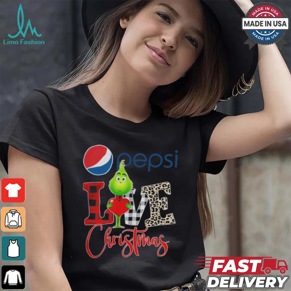 Grinch Love Pepsi Christmas Shirt Grinch Love Pepsi Christmas Shirt
