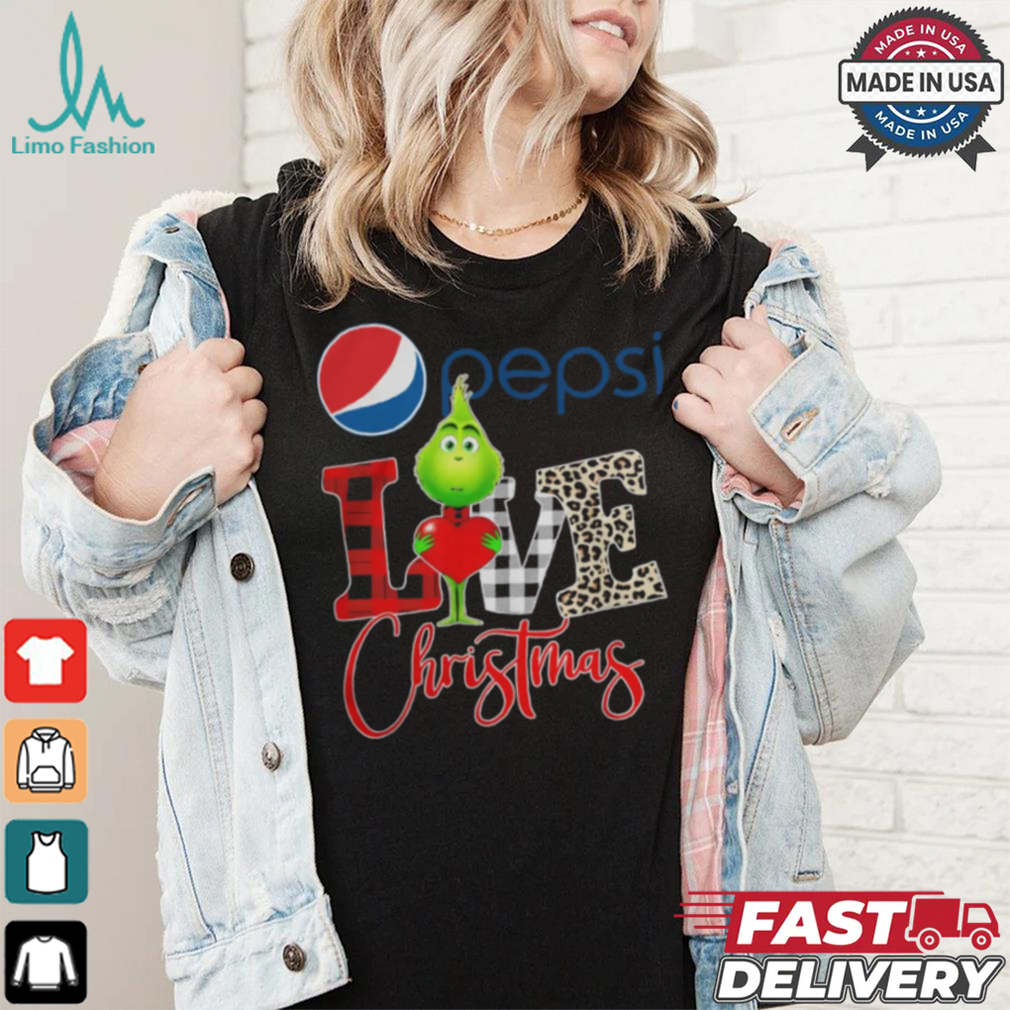 Grinch Love Pepsi Christmas Shirt Grinch Love Pepsi Christmas Shirt