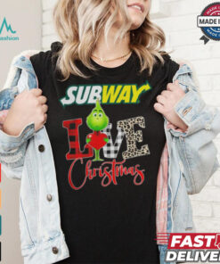 Grinch Love Subway Christmas Shirt