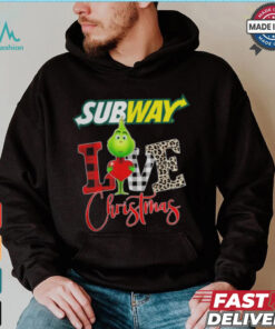Grinch Love Subway Christmas Shirt