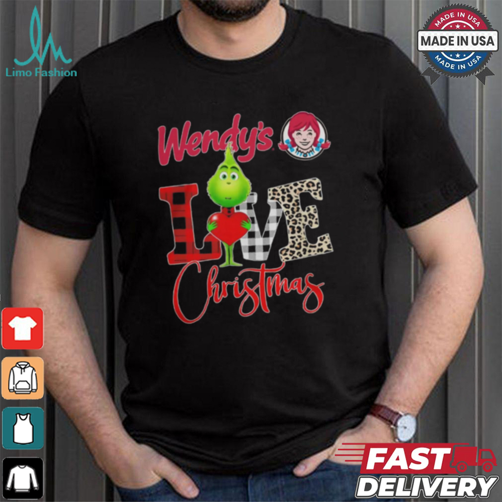 Grinch Love Wendy_s Christmas Shirt Grinch Love Wendy_s Christmas Shirt