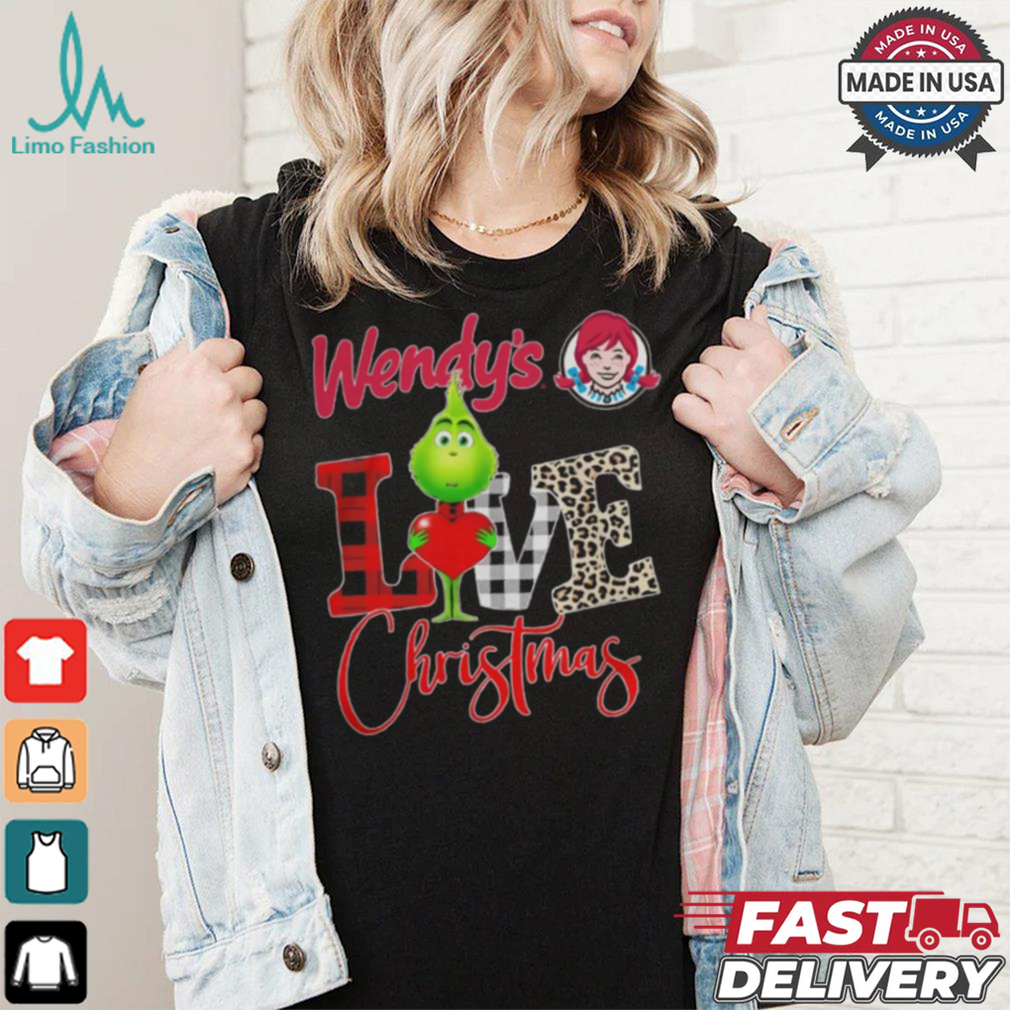 Grinch Love Wendy_s Christmas Shirt Grinch Love Wendy_s Christmas Shirt