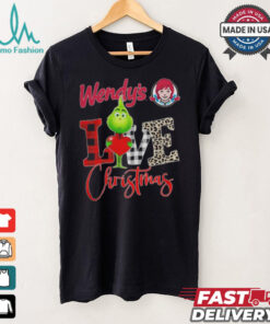 Grinch Love Wendy_s Christmas Shirt