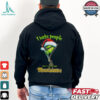 Grinch Santa Hat I Hate People But I Love My Louisville Cardinals Christmas Logo Shirt