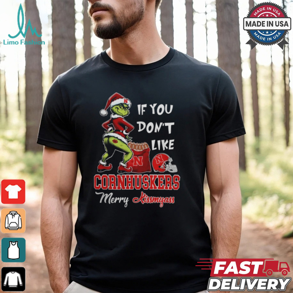 Grinch Santa If You Don’T Like Nebraska Cornhuskers Merry Kissmyass 2024 Shirt Grinch Santa If You Don’T Like Nebraska Cornhuskers Merry Kissmyass 2024 Shirt