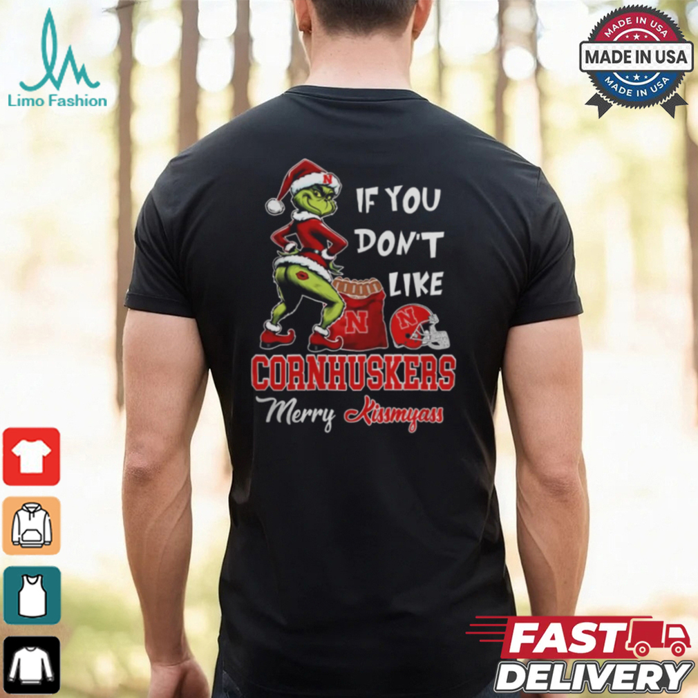 Grinch Santa If You Don’T Like Nebraska Cornhuskers Merry Kissmyass 2024 Shirt Grinch Santa If You Don’T Like Nebraska Cornhuskers Merry Kissmyass 2024 Shirt