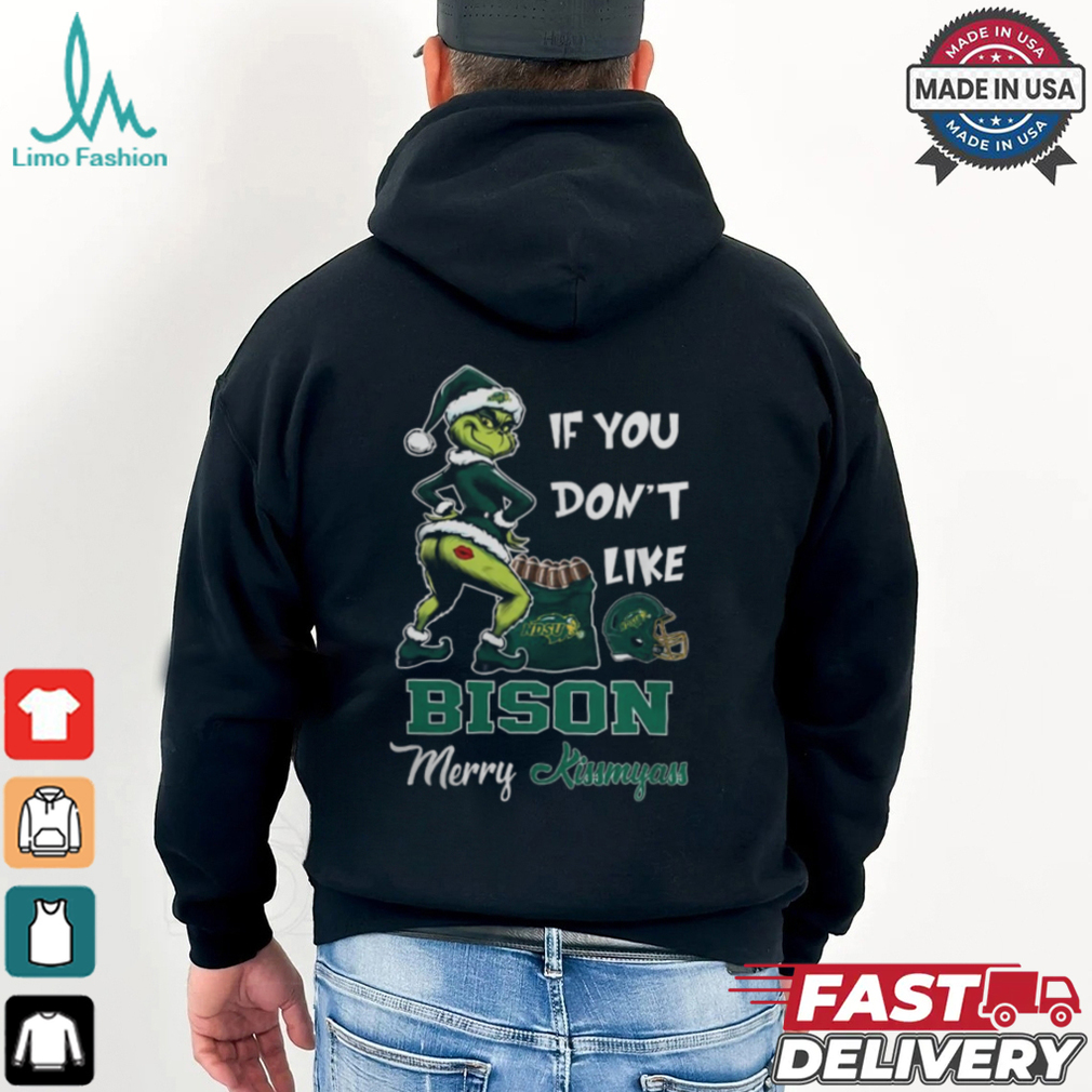 Grinch Santa If You Don’T Like North Dakota State Bison Merry Kissmyass 2024 Shirt Grinch Santa If You Don’T Like North Dakota State Bison Merry Kissmyass 2024 Shirt