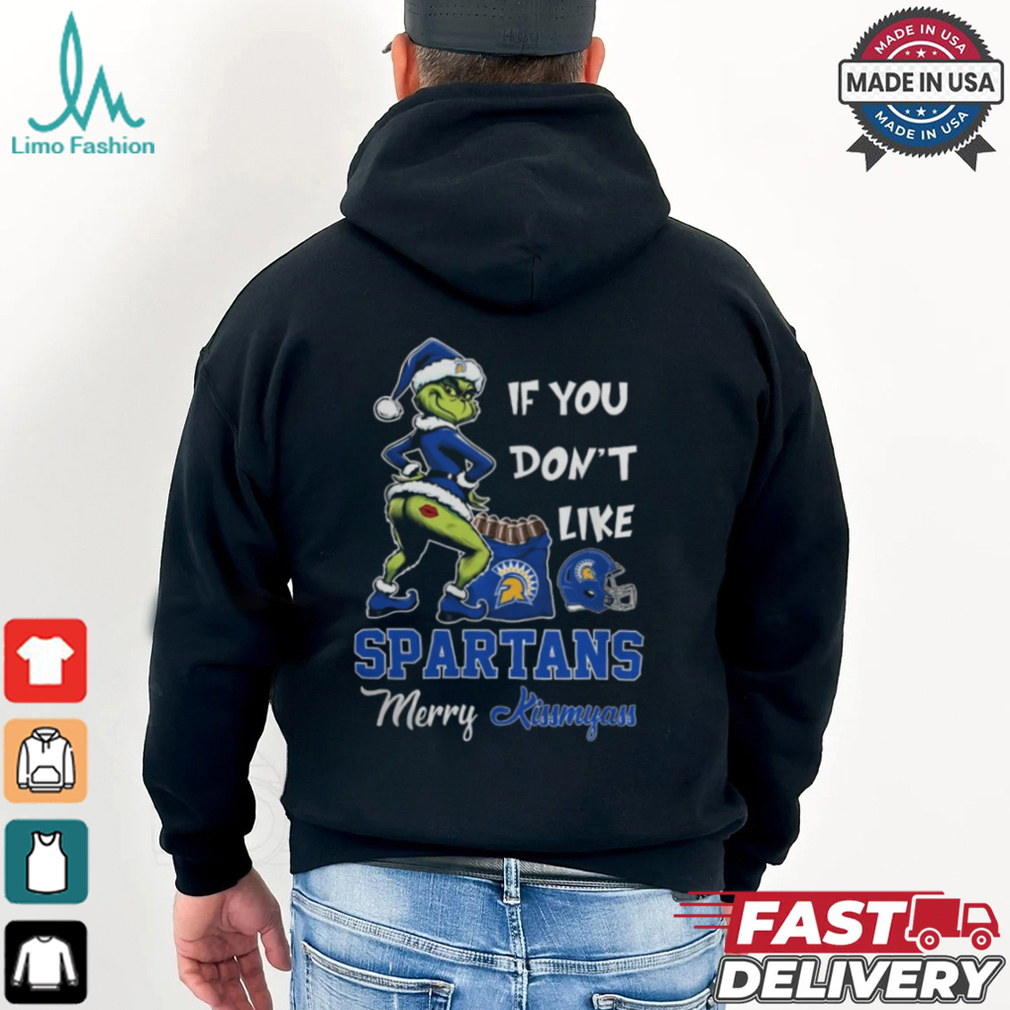 Grinch Santa If You Don’T Like San José State Spartans Merry Kissmyass 2024 Shirt Grinch Santa If You Don’T Like San José State Spartans Merry Kissmyass 2024 Shirt