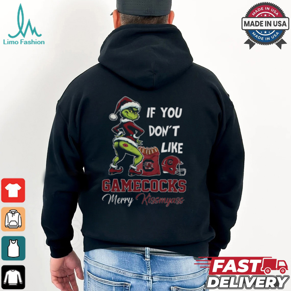Grinch Santa If You Don’T Like South Carolina Gamecocks Merry Kissmyass 2024 Shirt Grinch Santa If You Don’T Like South Carolina Gamecocks Merry Kissmyass 2024 Shirt