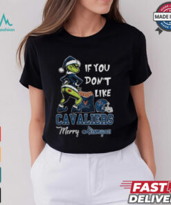 Grinch Santa If You Don’T Like Virginia Cavaliers Merry Kissmyass 2024 Shirt
