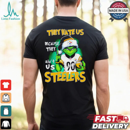 Grinch they hate us because ain’t us Pittsburgh Steelers shirt