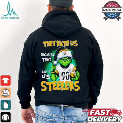 Grinch they hate us because ain’t us Pittsburgh Steelers shirt