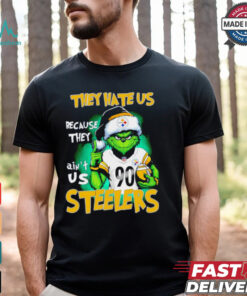 Grinch they hate us because ain’t us Pittsburgh Steelers shirt