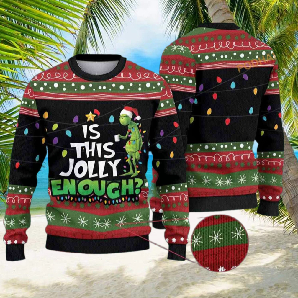 Grinch’s Jolly Mood Ugly Christmas Sweater for a Unique Xmas Party Look Grinch’s Jolly Mood Ugly Christmas Sweater for a Unique Xmas Party Look