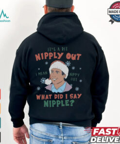 Griswold Christmas Shirt, Griswold It's A Bit Nipply Out Shirt