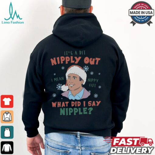 Griswold Christmas Shirt, Griswold It’s A Bit Nipply Out Shirt