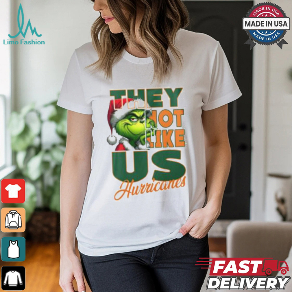 Grnch Hurricanes They Not Like Us Shirt Grnch Hurricanes They Not Like Us Shirt