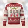 Funny Xmas Ugly Christmas Sweater When You’re Dead Inside But It’s Christmas Chillin Skeleton
