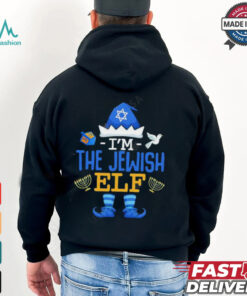 Happy Hanukkah I’m the Jewish Elf Family Christmas shirt