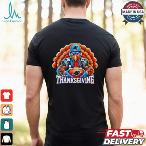 Happy Thanksgiving Carolina Panthers Football Turkey shirt