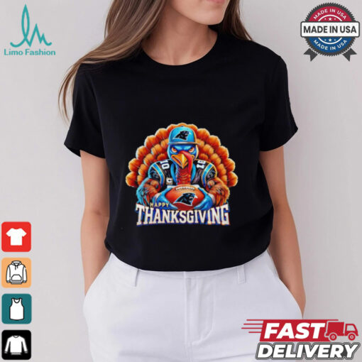 Happy Thanksgiving Carolina Panthers Football Turkey shirt