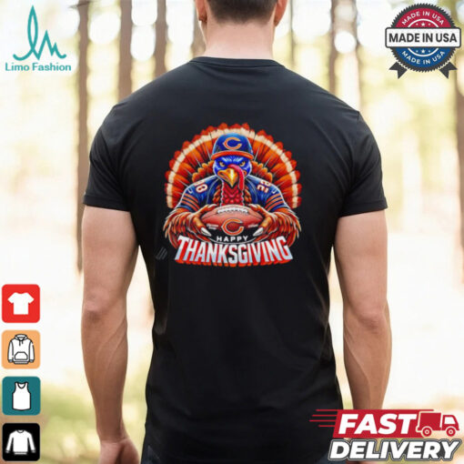 Happy Thanksgiving Chicago Bears Football Turkey shirt