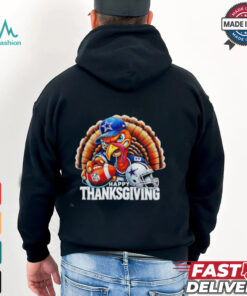 Happy Thanksgiving Dallas Cowboys Football Turkey shirt