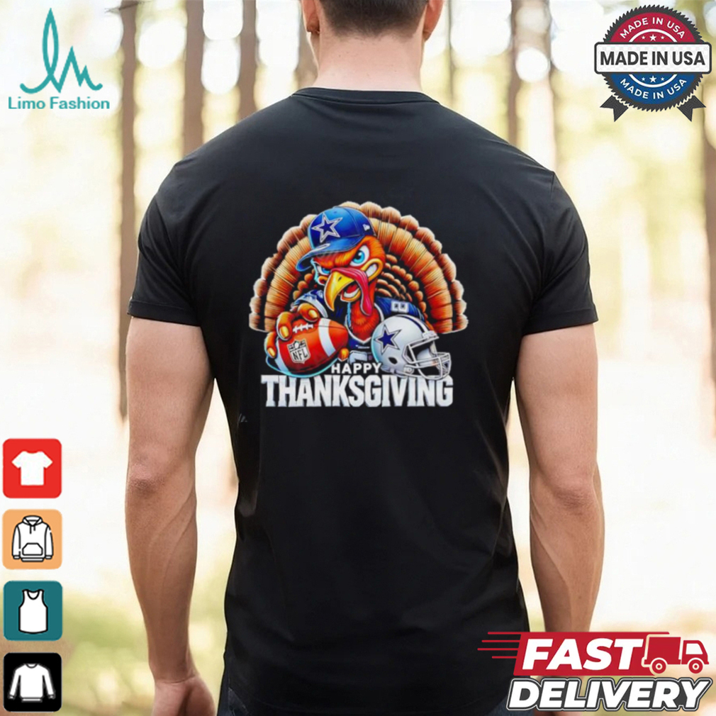 Happy Thanksgiving Dallas Cowboys Football Turkey shirt Happy Thanksgiving Dallas Cowboys Football Turkey shirt