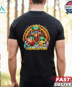 Happy Thanksgiving Green Bay Packers Football Turkey shirt