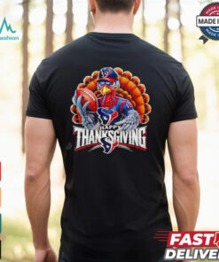 Happy Thanksgiving Houston Texans Football Turkey shirt