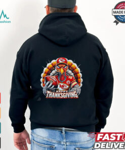Happy Thanksgiving Kansas Chiefs Football Turkey shirt