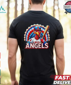 Happy Thanksgiving Los Angeles Angels baseball Turkey shirt