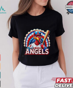 Happy Thanksgiving Los Angeles Angels baseball Turkey shirt