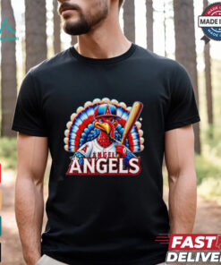 Happy Thanksgiving Los Angeles Angels baseball Turkey shirt