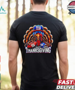 Happy Thanksgiving New York Giants Football Turkey shirt