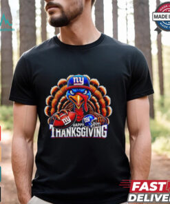 Happy Thanksgiving New York Giants Football Turkey shirt