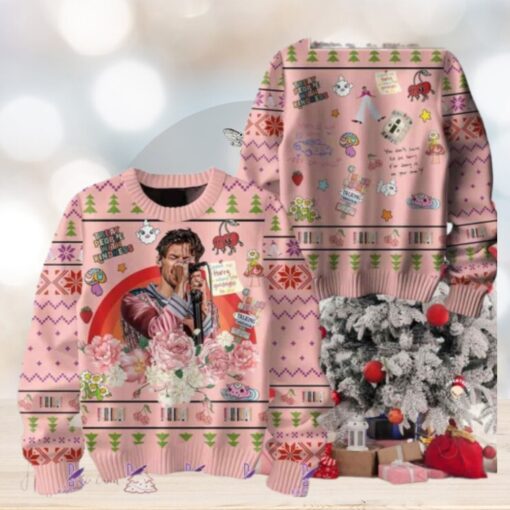 Harry Styles Treat People With Kindness Chirstmas Gifts 2024 Xmas For Family And Friends Ugly Sweater