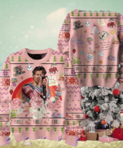 Harry Styles Treat People With Kindness Chirstmas Gifts 2024 Xmas For Family And Friends Ugly Sweater