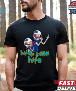 Haters Gonna Hate Rick And Morty Buffalo Bills Nfl T shirt