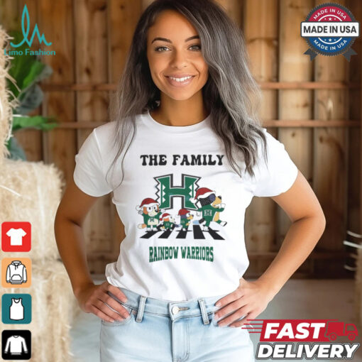Hawai’i Rainbow Warriors X Family Bluey Merry Christmas 2024 Shirt