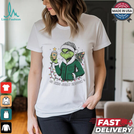 Hawai’i Rainbow Warriors x Santa Grinch Is This Jolly Enough Merry Christmas Shirt