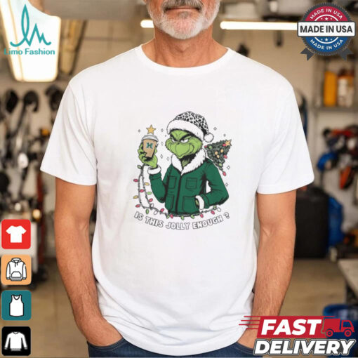 Hawai’i Rainbow Warriors x Santa Grinch Is This Jolly Enough Merry Christmas Shirt
