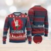 Chainsmoking Booster Jingle All the Way Ugly Sweater
