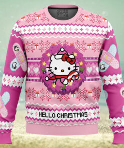 Hello Christmas Hello Kitty Ugly Christmas Sweater