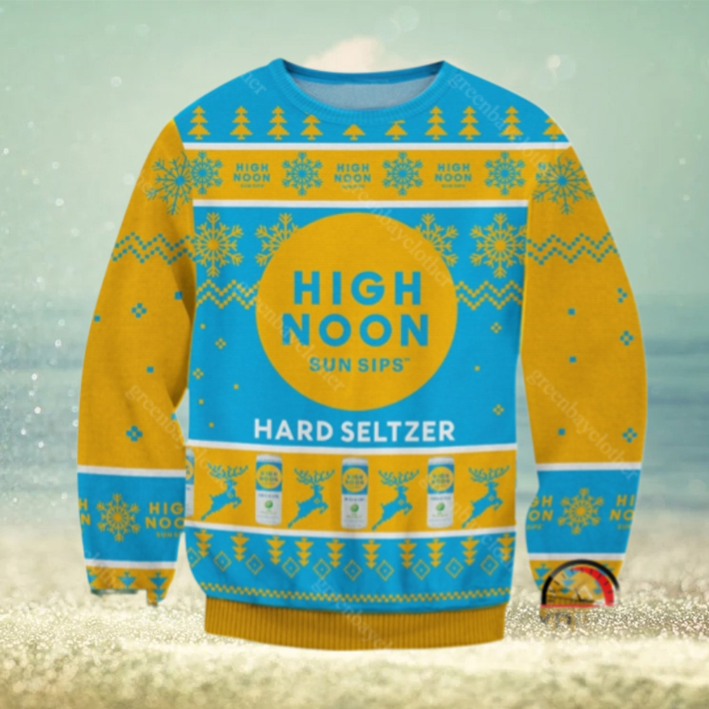 High Noon Sun Sips Hard Seltzer Ugly Christmas Sweater