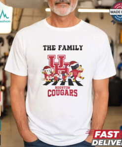 Houston Cougars X Family Bluey Merry Christmas 2024 Shirt