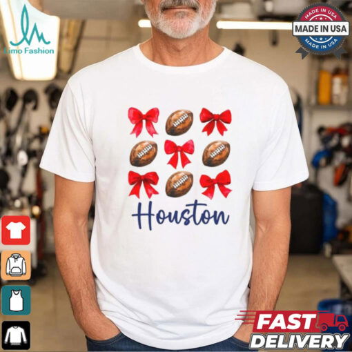 Houston Football T Shirt for Women and Teens Shirt