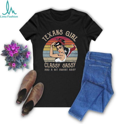 Houston Texans Girls Classy Sassy And A Bit Smart Assy Shirt