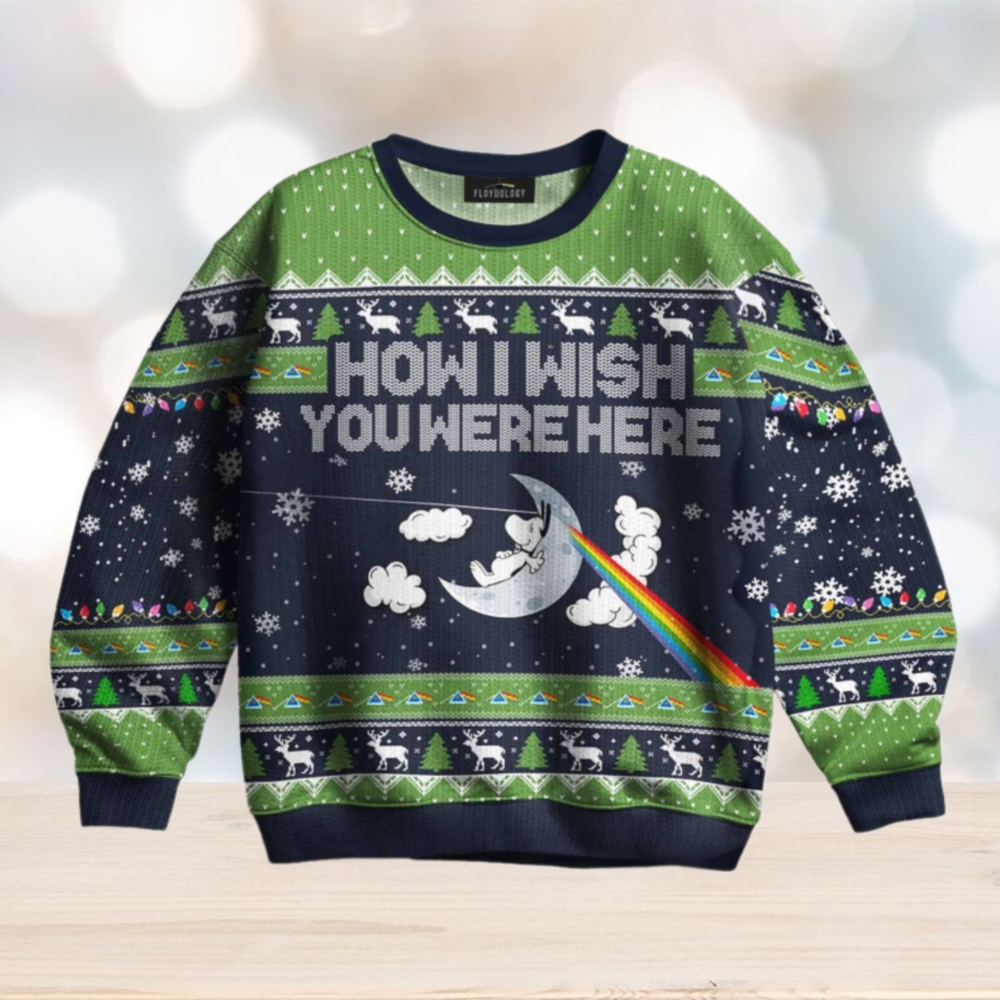How I Wish You Were Here Snoopy – Pink Floyd Ugly Christmas Sweater How I Wish You Were Here Snoopy – Pink Floyd Ugly Christmas Sweater